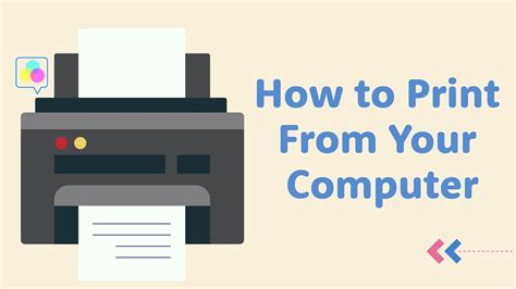 how to print from computer to printer.